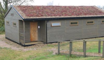 Pic 33. 12.0m x 6.0m Club Range with grass Sedum roof